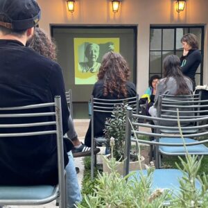Virginia Abello, en la presentación de No reconoce patrón