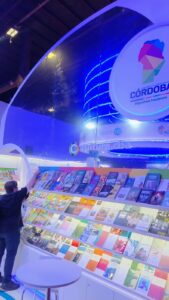 Cartografías, en el stand de Córdoba Cultura, en la Feria del Libro de Buenos Aires