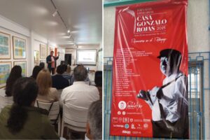 El libro "Te deseo un río" se presentó el miércoles 26 de noviembre en el marco de las jornadas literarias "Reconocerse en el relámpago" organizadas por la Casa Gonzalo Rojas de Chillán, Chile.