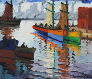 “Día luminoso”, B. Quinquela Martín