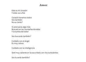 Amor, de Alejandro Schmidt