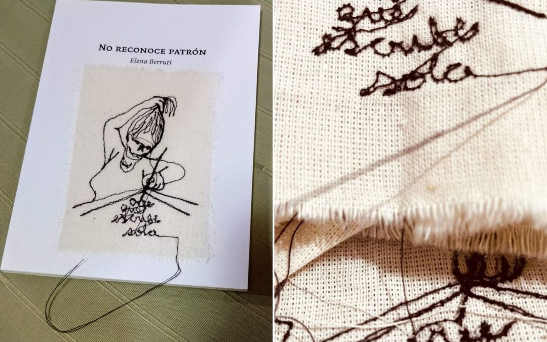 Bordados sin patrón: Romina Gonella, autora del arte de tapa de un nuevo libro de poesía (por Rocío Sánchez)