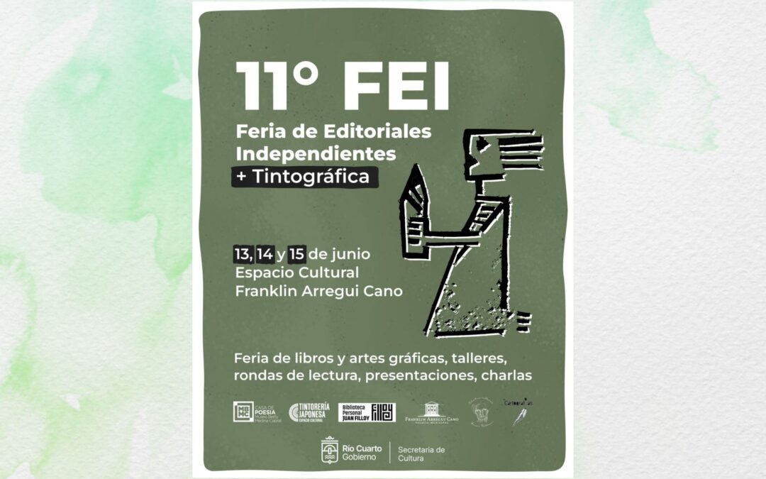 Se viene la 11° Feria de Editoriales Independientes de Río Cuarto
