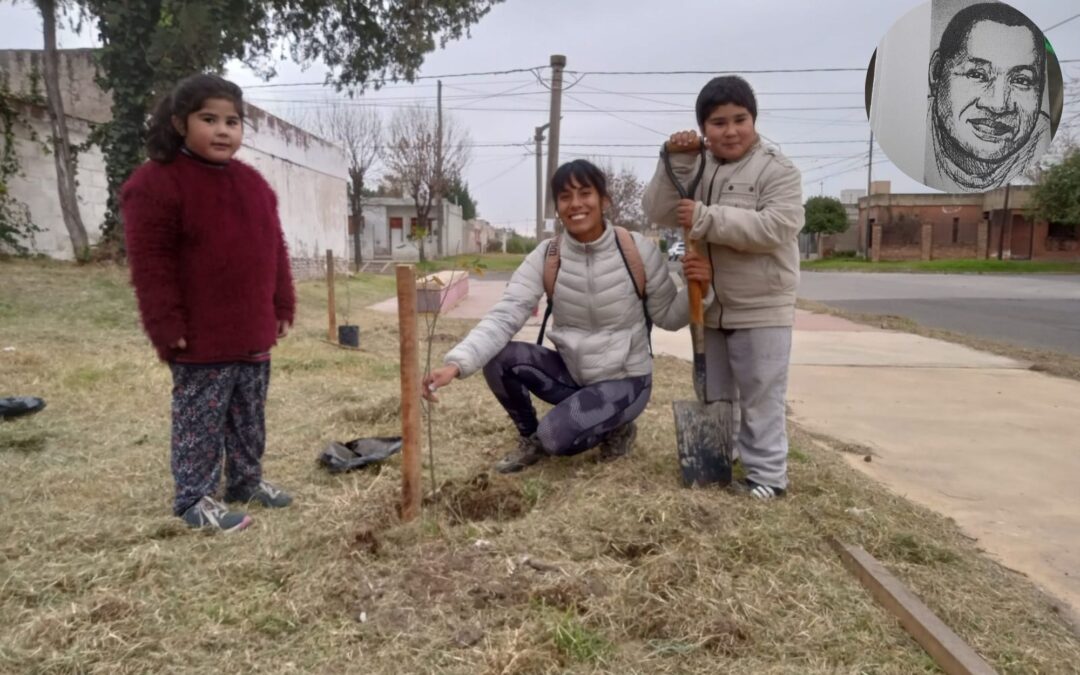 Se inauguró el Bosque de la Poesía Pedro Centeno en Río Cuarto (por Diego Formía)