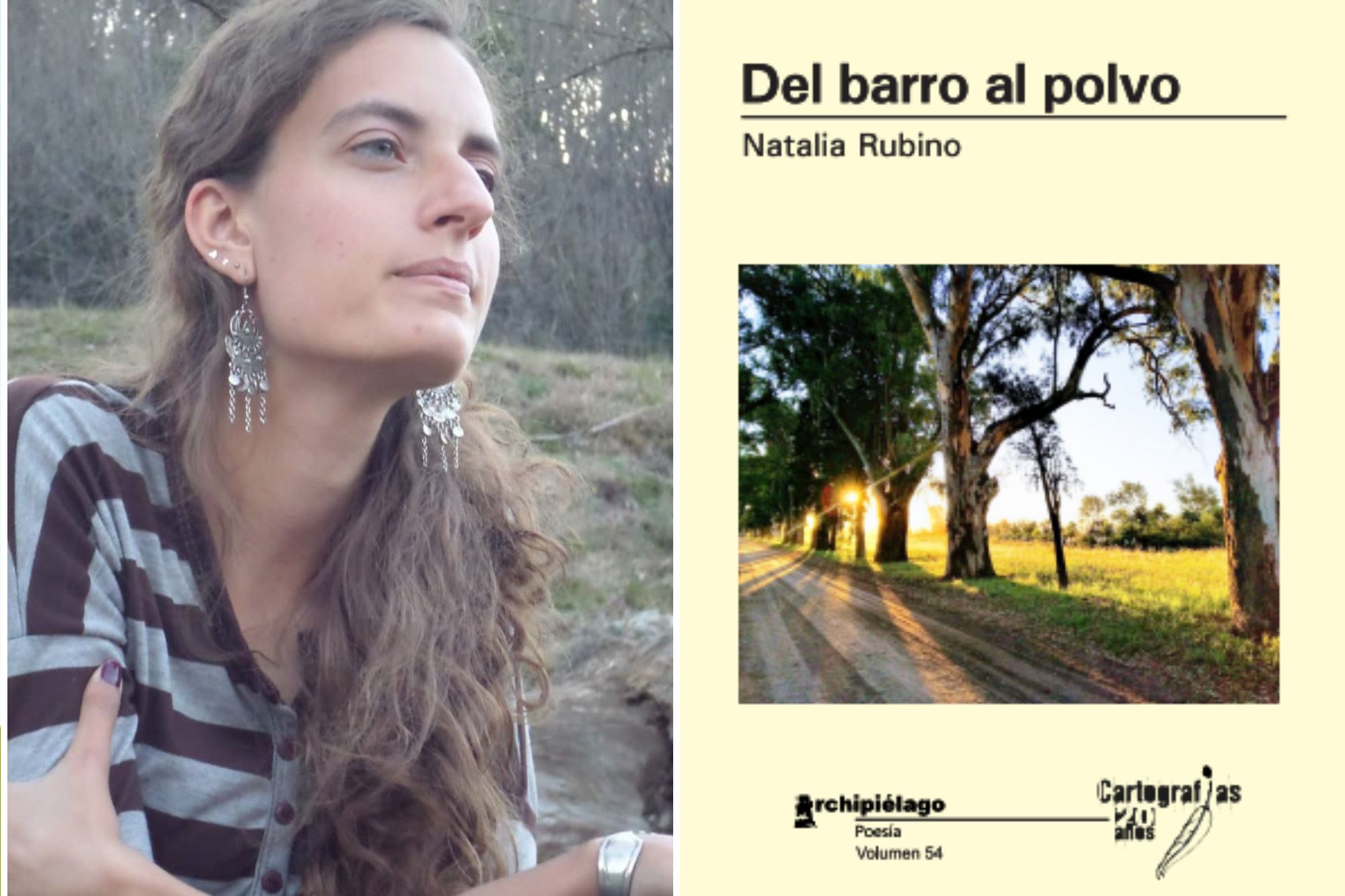 Natalia Rubino y su libro de poesía
